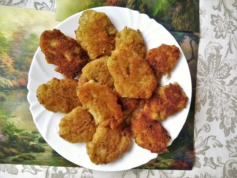 Постные котлеты из капусты